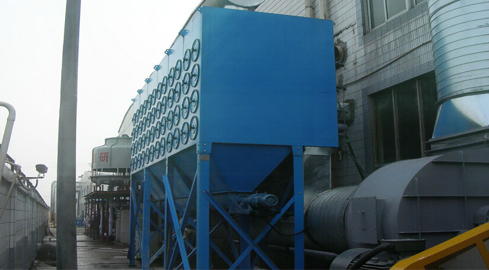 Filter cylinder dust removal project